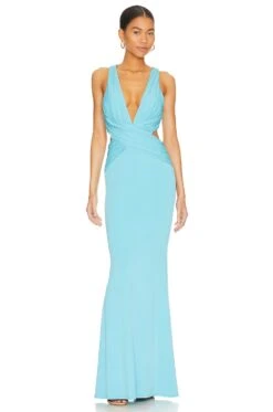 Secret Agent Gown Supercharged Mint 12 Secret Agent Gown Supercharged Mint -Fashion Clothing Store KATR WD294 V1