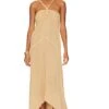 Ilya Maxi Dress Sand -Fashion Clothing Store KKUL WD10 V1