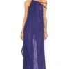 Gia Gown Cobalt -Fashion Clothing Store KKUL WD5 V1