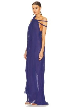 Gia Gown Cobalt -Fashion Clothing Store KKUL WD5 V3
