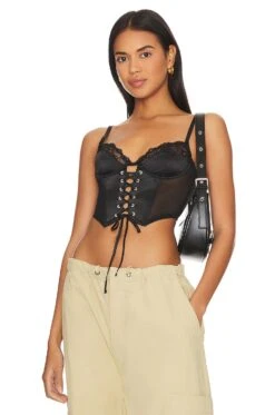 Penny Bustier Black