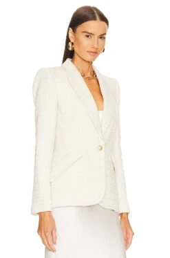 Chamberlain Blazer Ecru & Vintage Safar 10 Chamberlain Blazer Ecru & Vintage Safar -Fashion Clothing Store LAGR WO169 V3