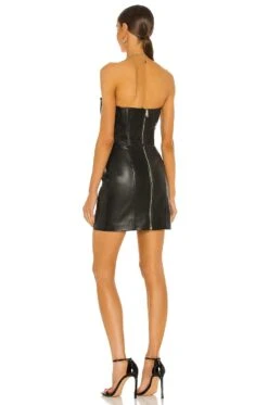 X REVOLVE Bodycon Mini Dress Black -Fashion Clothing Store LARX WD6 V3