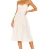 The Sonia Midi Dress Beige -Fashion Clothing Store LCDE WD295 V1