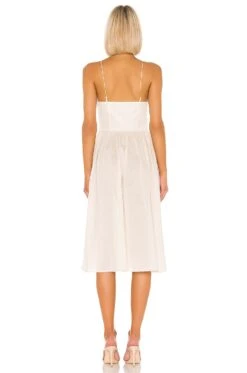 The Sonia Midi Dress Beige -Fashion Clothing Store LCDE WD295 V3