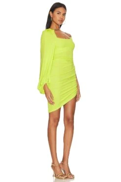 Quinne Mini Dress Sour Green 7 Quinne Mini Dress Sour Green -Fashion Clothing Store LCDE WD774 V2