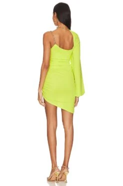 Quinne Mini Dress Sour Green 9 Quinne Mini Dress Sour Green -Fashion Clothing Store LCDE WD774 V4