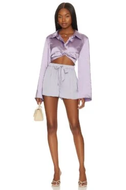 The Chantal Short Lavender 9 The Chantal Short Lavender -Fashion Clothing Store LCDE WF109 V4