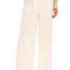 The Charline Pant Eggnog White 2 The Charline Pant Eggnog White -Fashion Clothing Store LCDE WP116 V1