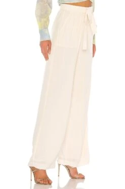 The Charline Pant Eggnog White 7 The Charline Pant Eggnog White -Fashion Clothing Store LCDE WP116 V2