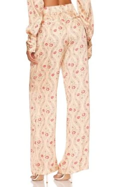 Alise Trouser Ivory Tapestry Multi 8 Alise Trouser Ivory Tapestry Multi -Fashion Clothing Store LCDE WP254 V3