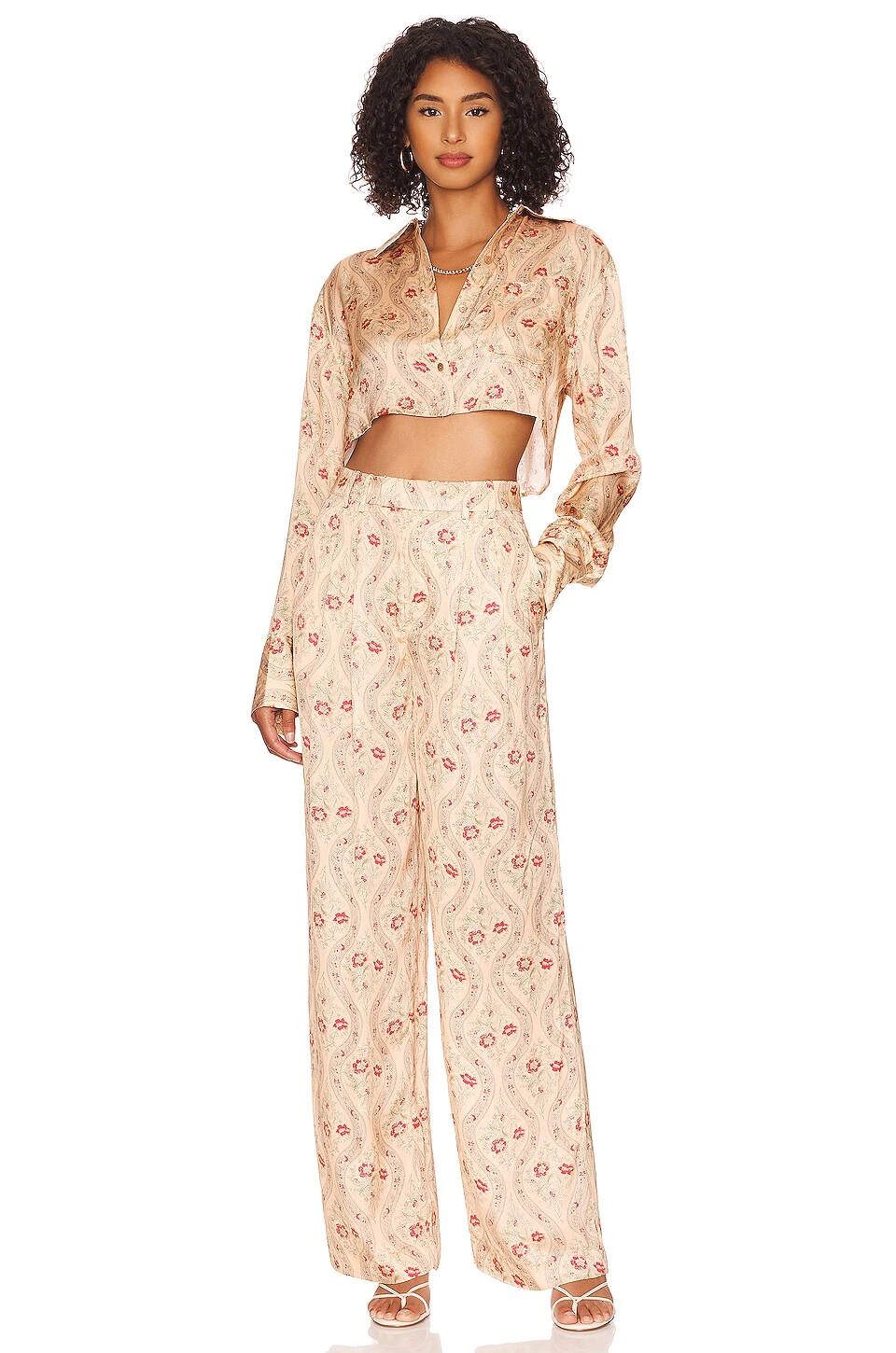 Alise Trouser Ivory Tapestry Multi 6 Alise Trouser Ivory Tapestry Multi - Image 4