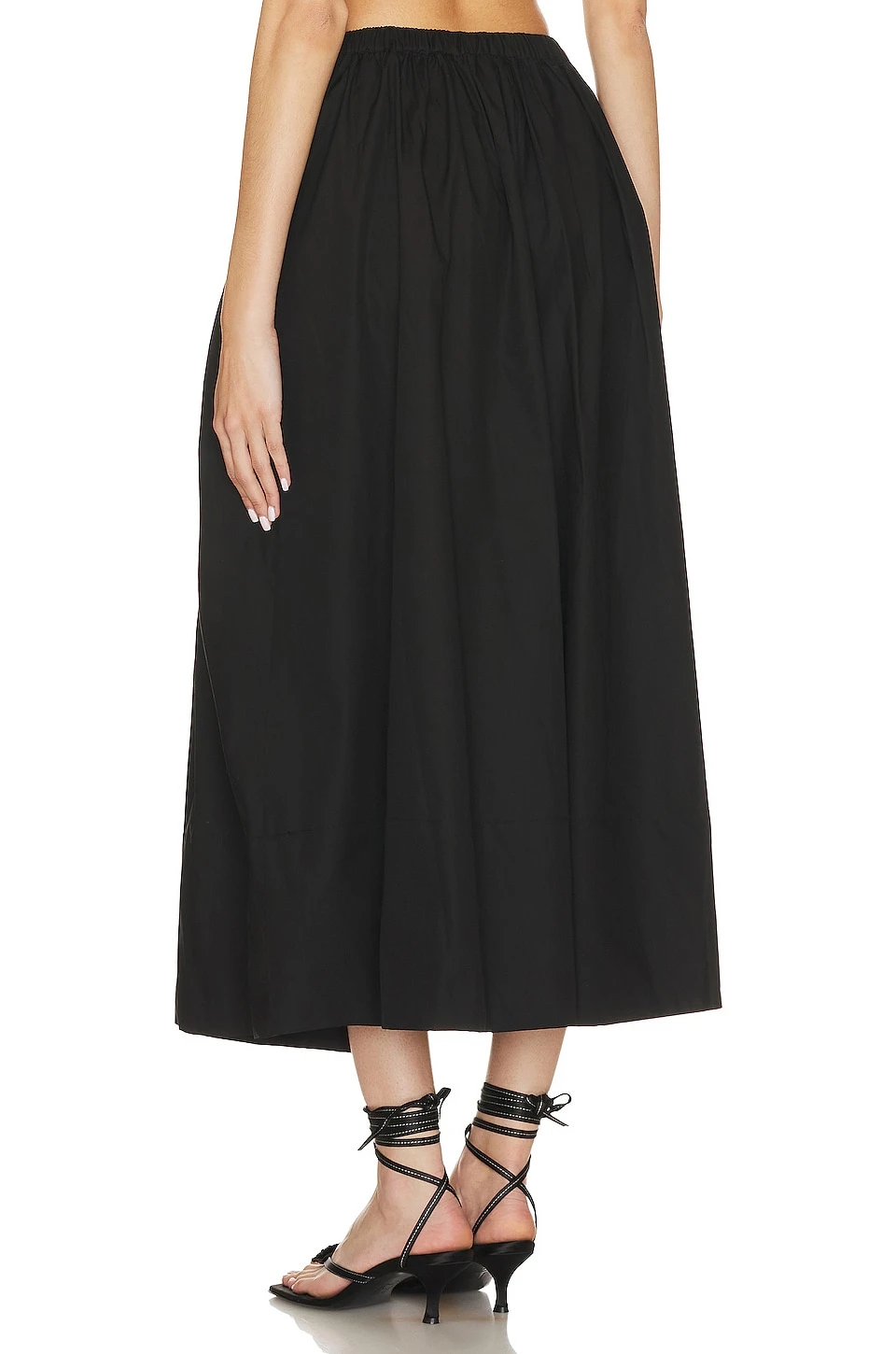 Arman Midi Skirt Black 5 Arman Midi Skirt Black - Image 3