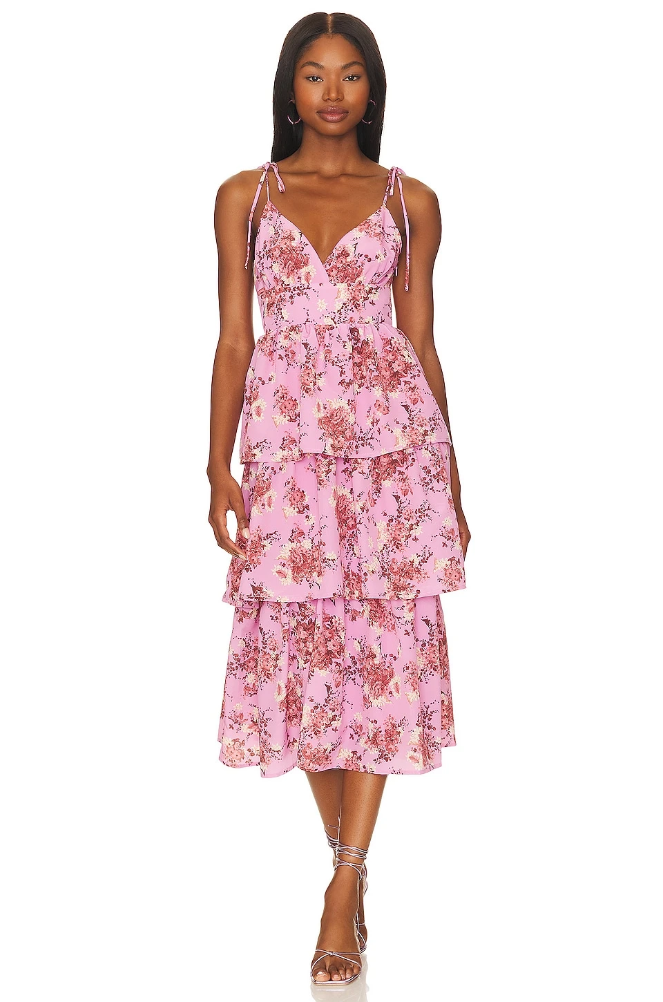 Bloom Midi Dress Rose 3 Bloom Midi Dress Rose