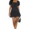 LoveShackFancy X REVOLVE Stern Dress Black 1 LoveShackFancy X REVOLVE Stern Dress Black -Fashion Clothing Store LESH WD454 V1