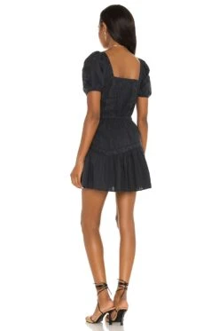 LoveShackFancy X REVOLVE Stern Dress Black -Fashion Clothing Store LESH WD454 V3