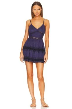 LoveShackFancy Cinnamon Dress True White -Fashion Clothing Store LESH WD724 V1