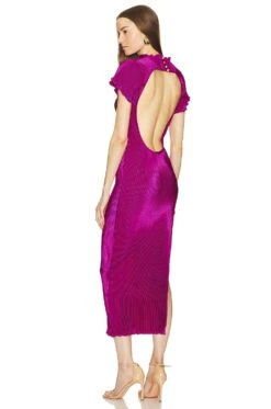 London Cocktail Dress Magenta 7 London Cocktail Dress Magenta -Fashion Clothing Store LIDR WD61 V3