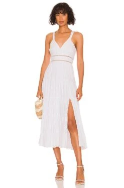 LIKELY Monty Dress White
