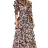 LIKELY Dannia Dress Black Multi -Fashion Clothing Store LIKR WD653 V1