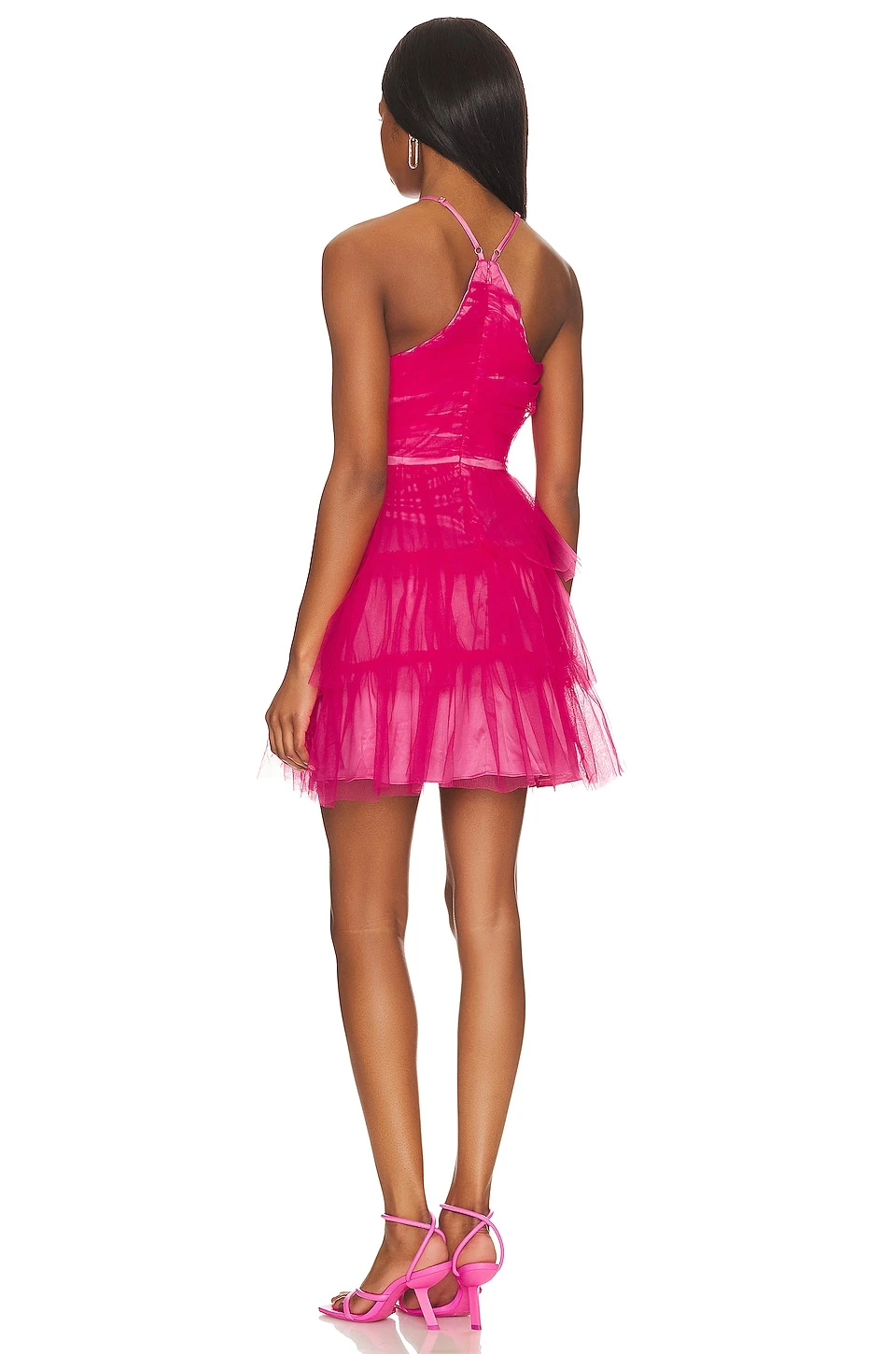 LIKELY Mini Shane Dress Fuschia 5 LIKELY Mini Shane Dress Fuschia - Image 3