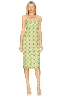 LIKELY ROBE JENILA Green Glow