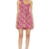 LIKELY Alyssa Dress Orchid & Red Multi -Fashion Clothing Store LIKR WD693 V1