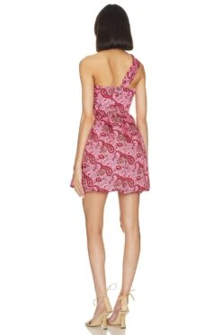 LIKELY Alyssa Dress Orchid & Red Multi -Fashion Clothing Store LIKR WD693 V3
