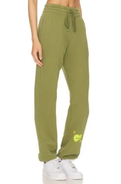 Go Where The Love Is High Waisted Sweatpants Olive -Fashion Clothing Store LLOV WP9 V2