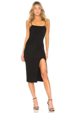 Skylar Midi Black -Fashion Clothing Store LOVF WD1282 V1 1