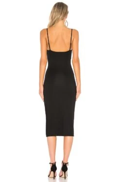 Skylar Midi Black -Fashion Clothing Store LOVF WD1282 V3