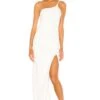 Nami Maxi Dress White 1 Nami Maxi Dress White -Fashion Clothing Store LOVF WD2664 V1