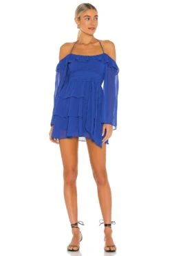 Vittoria Mini Dress Bright Navy