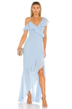 Karen Maxi Dress Black -Fashion Clothing Store LOVF WD2919 V1