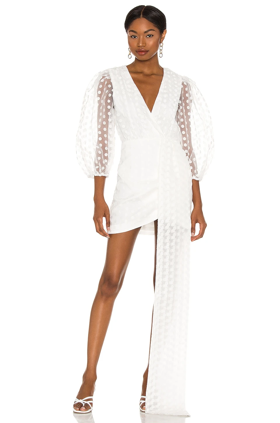 Alize Mini Dress White 4 Alize Mini Dress White - Image 2