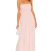Fielle Midi Dress Baby Pink