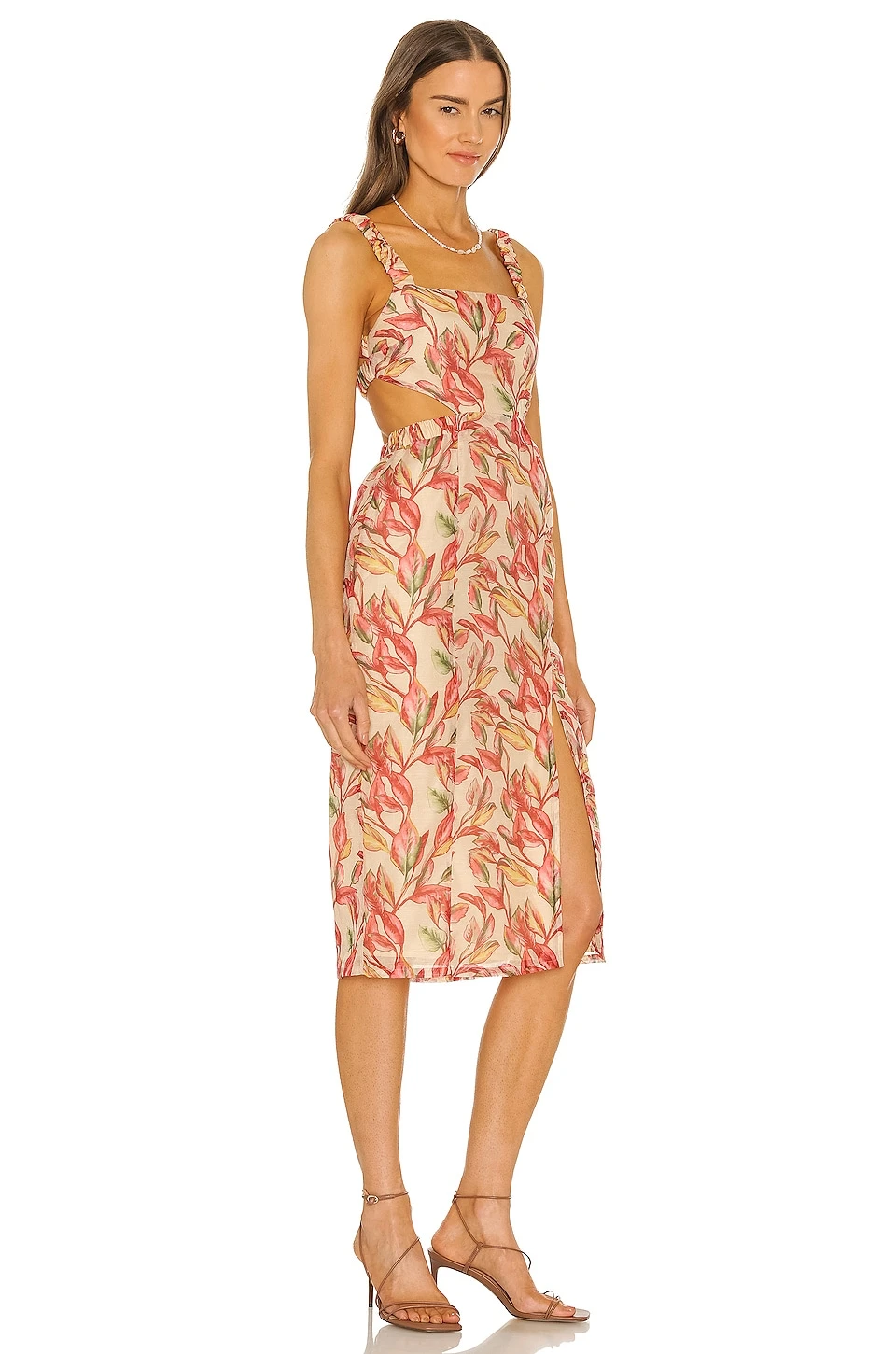 Bosworth Midi Dress Emory Tropical Print 4 Bosworth Midi Dress Emory Tropical Print - Image 2