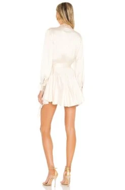 Nadeen Mini Dress Ivory -Fashion Clothing Store LOVF WD3097 V3