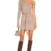 Sierra Mini Dress Chestnut Brown -Fashion Clothing Store LOVF WD3210 V1