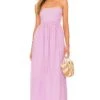 VESTIDO MIDI FIELLE Lavender Purple