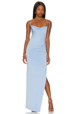 Odessa Gown Navy -Fashion Clothing Store LOVF WD3393 V1