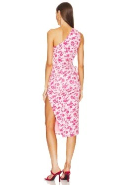 Jasmine Midi Dress Fiona Floral 9 Jasmine Midi Dress Fiona Floral -Fashion Clothing Store LOVF WD3597 V4