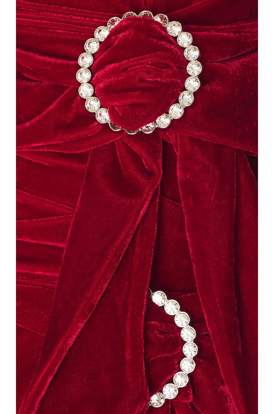 Edith Gown Crimson Red 7 Edith Gown Crimson Red - Image 5