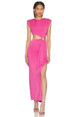 Encore Dress Deep Pink