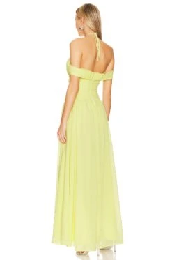 Rory Gown Yellow -Fashion Clothing Store LOVF WD3688 V3