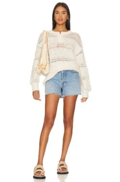 JERSEY MARA Ivory -Fashion Clothing Store LOVF WK1209 V4