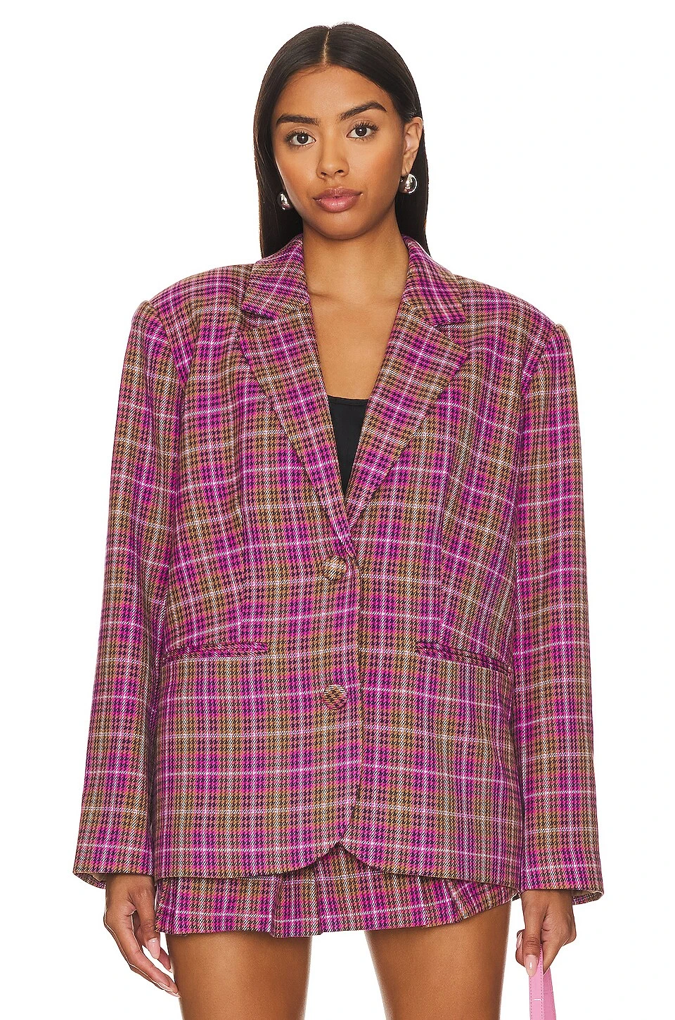 Heather Blazer Houndstooth Multi 4 Heather Blazer Houndstooth Multi - Image 2