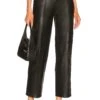 Kisha Leather Pant Black 1 Kisha Leather Pant Black -Fashion Clothing Store LOVF WP565 V1