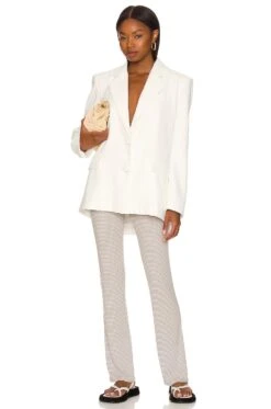 Lea Pant Natural Stripe -Fashion Clothing Store LOVF WP603 V4