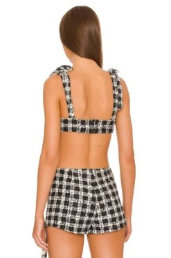 Winnie Bralette Black & Ivory 8 Winnie Bralette Black & Ivory -Fashion Clothing Store LOVF WS2420 V3